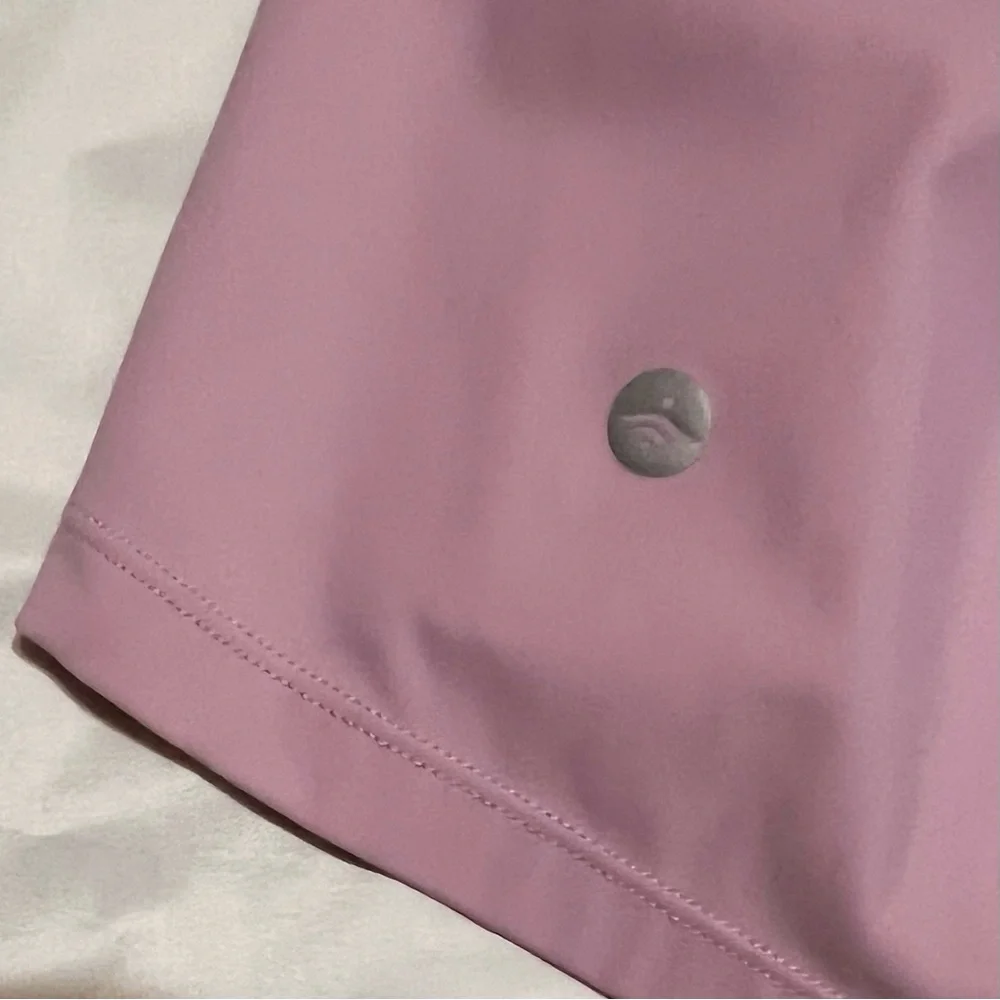 HALARA Pink High Waist Athletic Shorts Size X-Large Long Biker Women’s - Picture 4 of 8